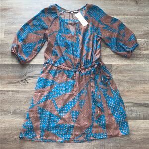 Collective Concepts Drawstring Waist Dress, Sz S
